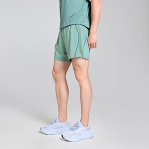 VELOCITY Men's 5" Running Shorts, Green Moon, extralarge-IND